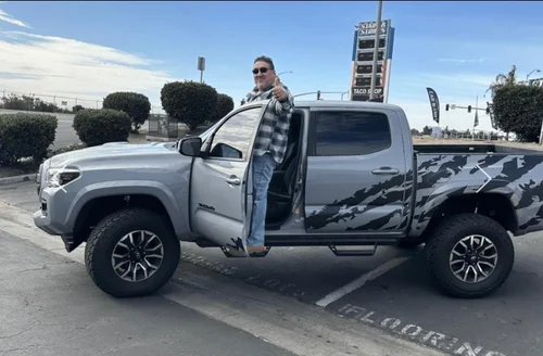 Tinted vehicle